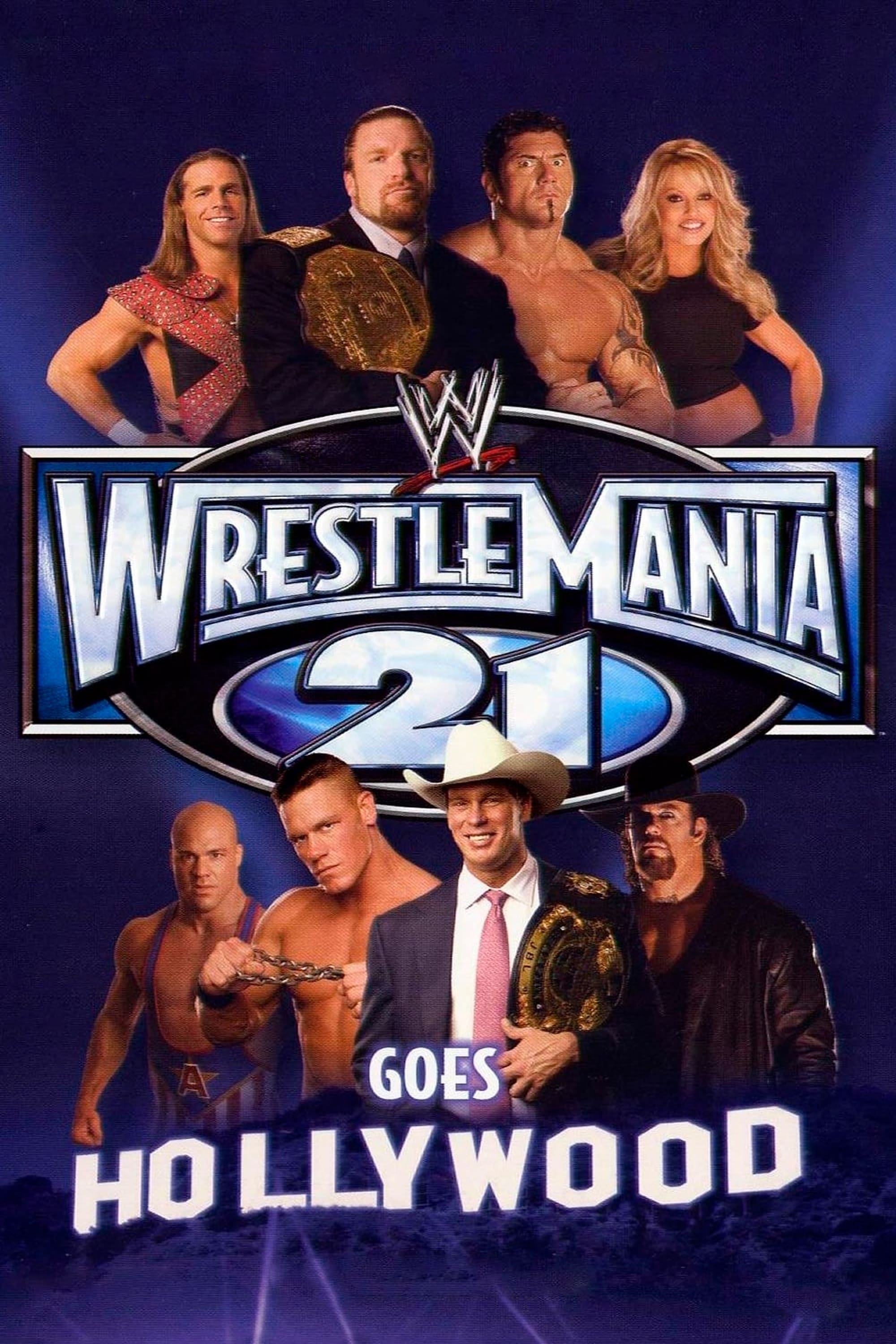 Постер WWE WrestleMania 21